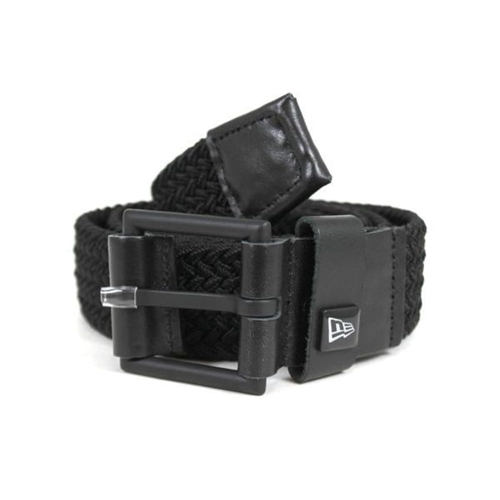 Amazon.co.jp: [ニューエラ] ベルト STRETCH WEAVE BLK ブラック